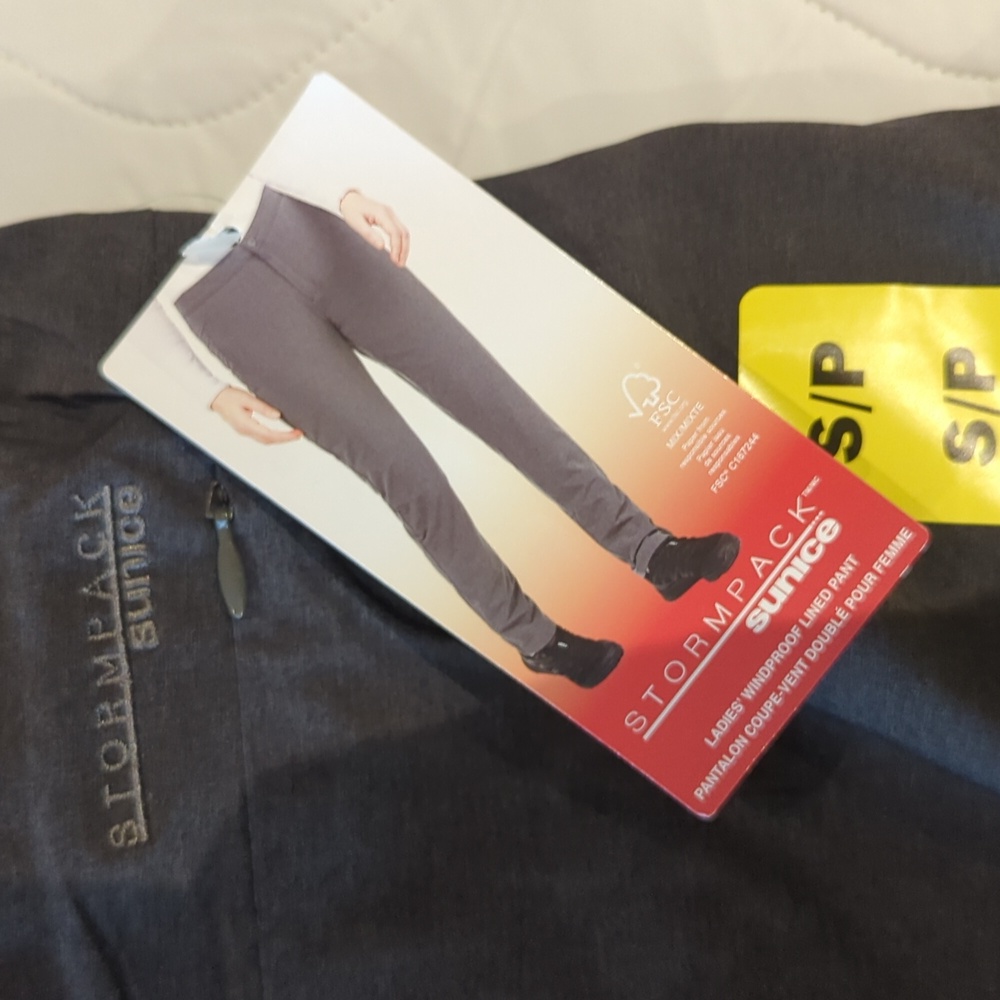 🩶S: Sunice fleece, Windproof Lined Pants